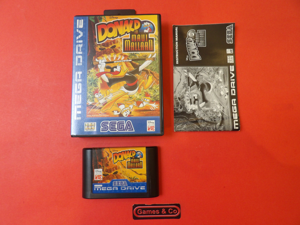 DISNEY DONALD IN MAUI MALLARD - SEGA MEGA DRIVE