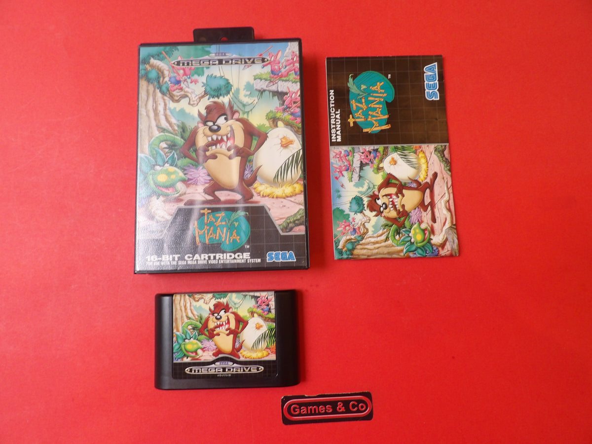 TAZ - MANIA - SEGA MEGA DRIVE
