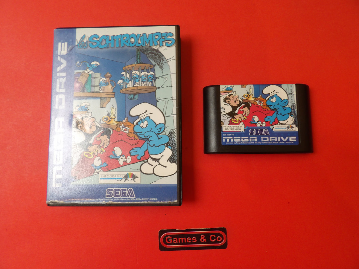 LES SCHTROUMPFS - SEGA MEGA DRIVE