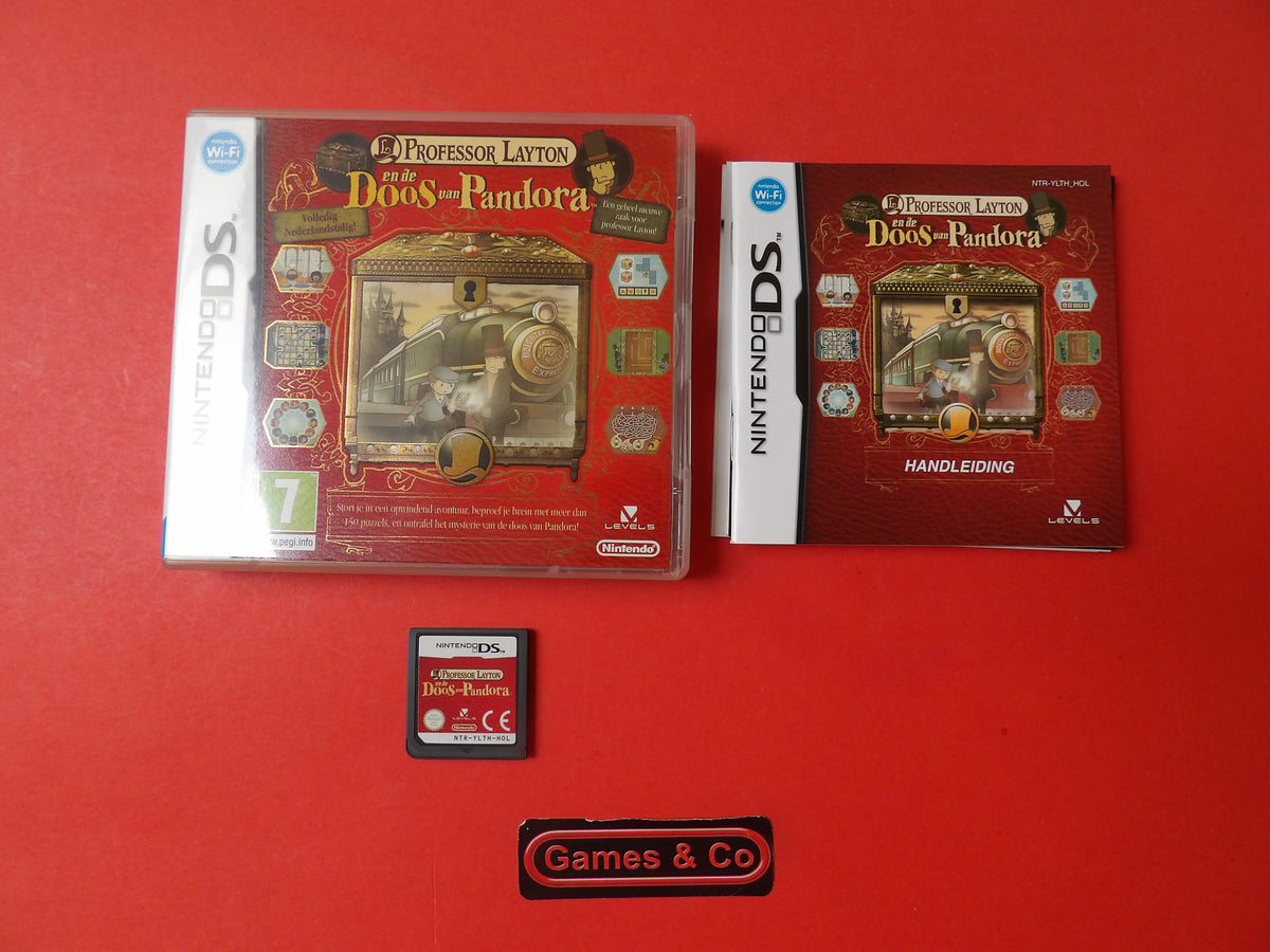 PROFESSOR LAYTON EN DE DOOS VAN PANDORA - NINTENDO DS