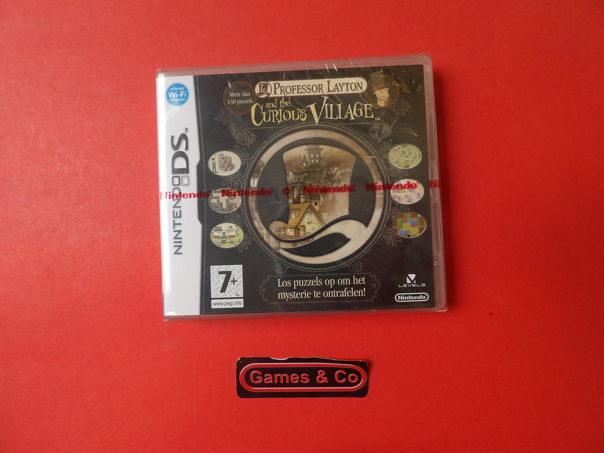 PROFESSOR LAYTON AND THE CURIOUS VILLAGE - NINTENDO DS