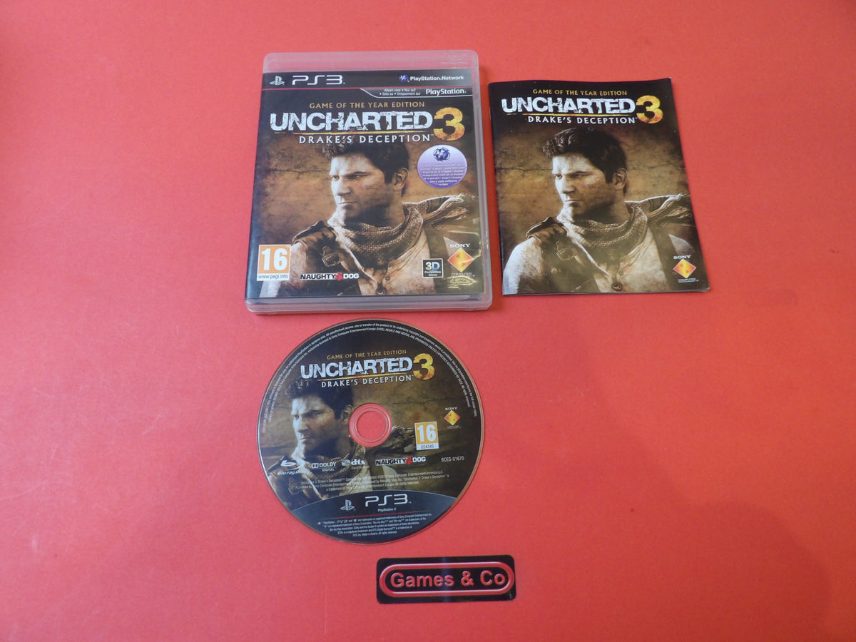 UNCHARTED 3: DRAKES'S DECEPTION - PS3