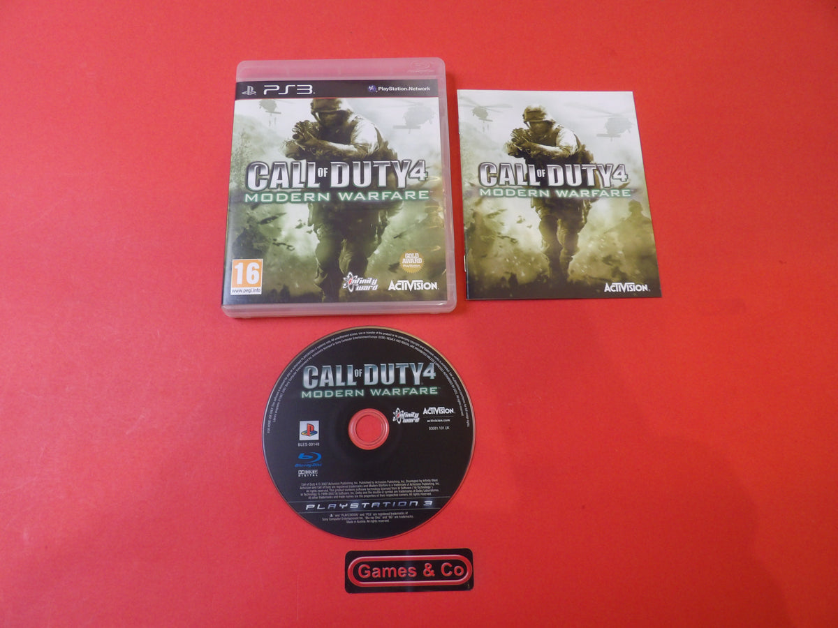 CALL OF DUTY 4 MODERN WARFARE - PS3