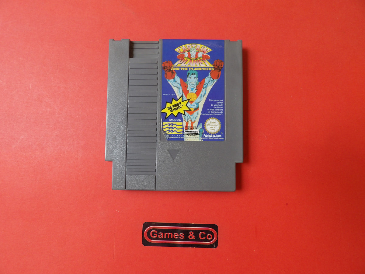 Super Nintendo Captain Planet and the Planeteers