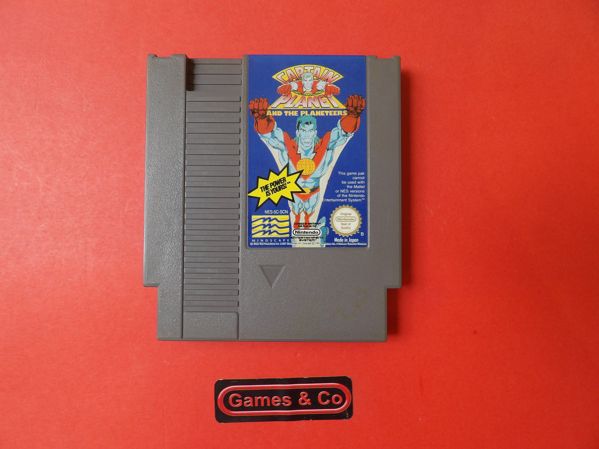 Super Nintendo Captain Planet and the Planeteers