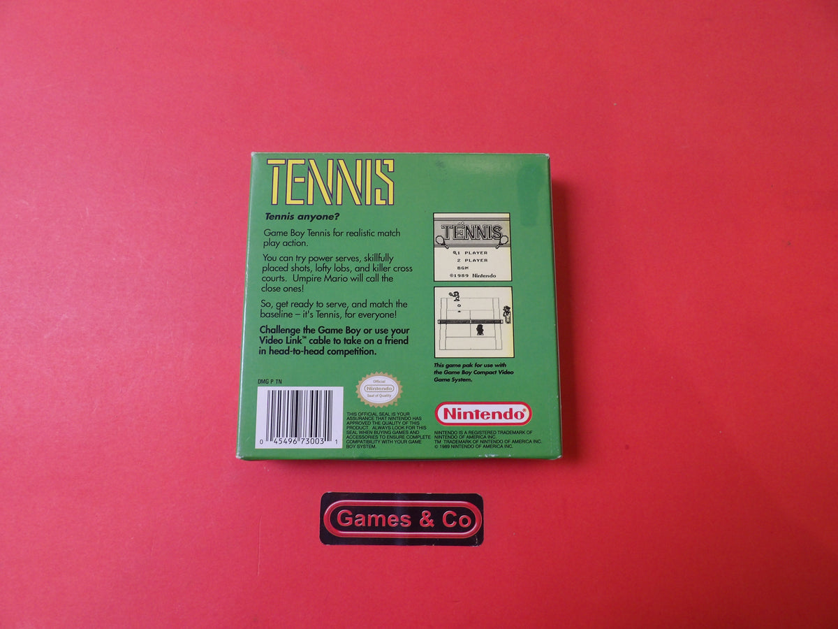 Game Boy Tennis