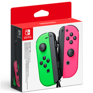 Nintendo Switch Joy-Con Pair Neon Green & Neon Pink
