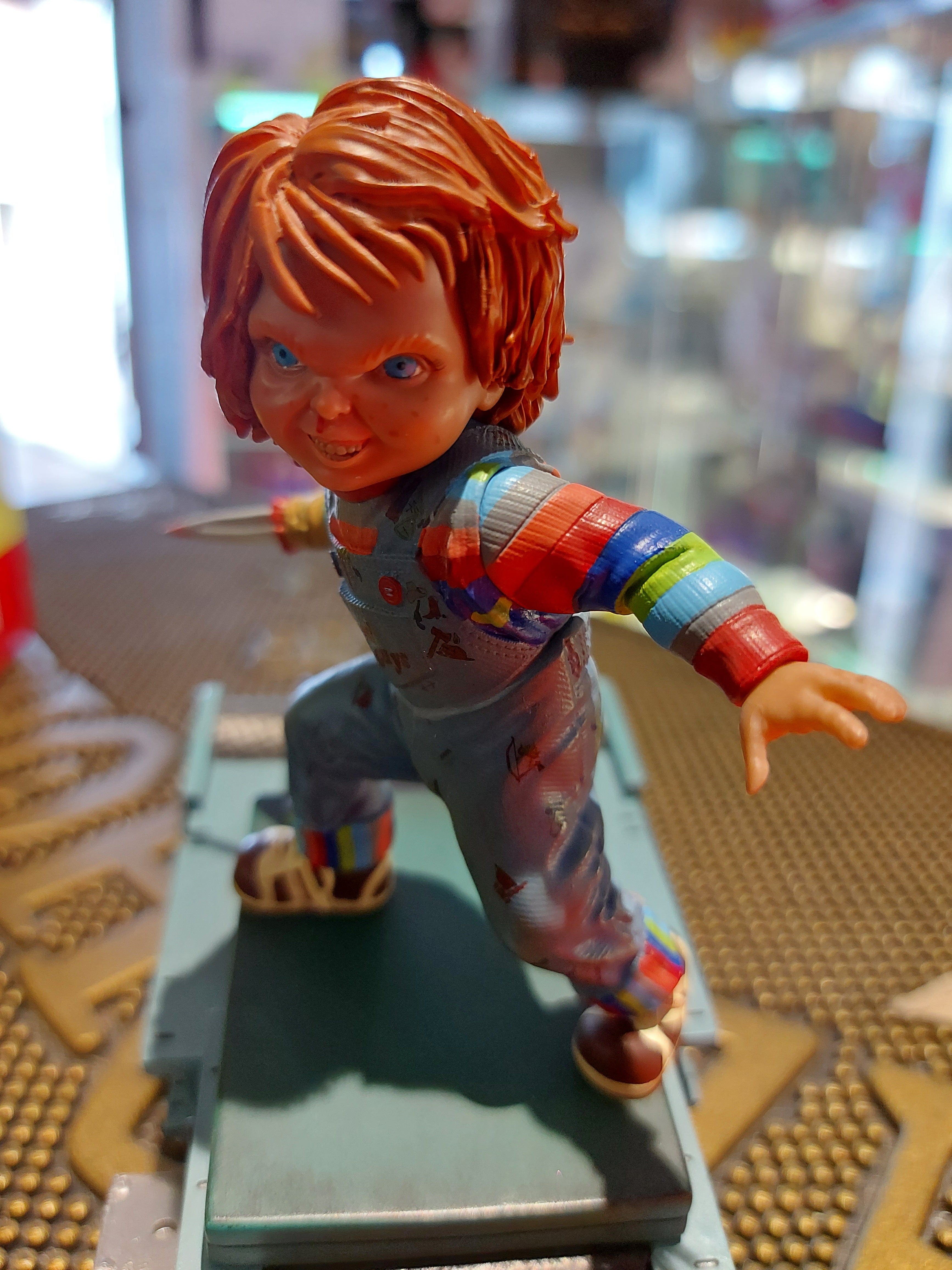CHILD'S PLAY II - Chucky - Statue Art Scale '15x8x12cm'