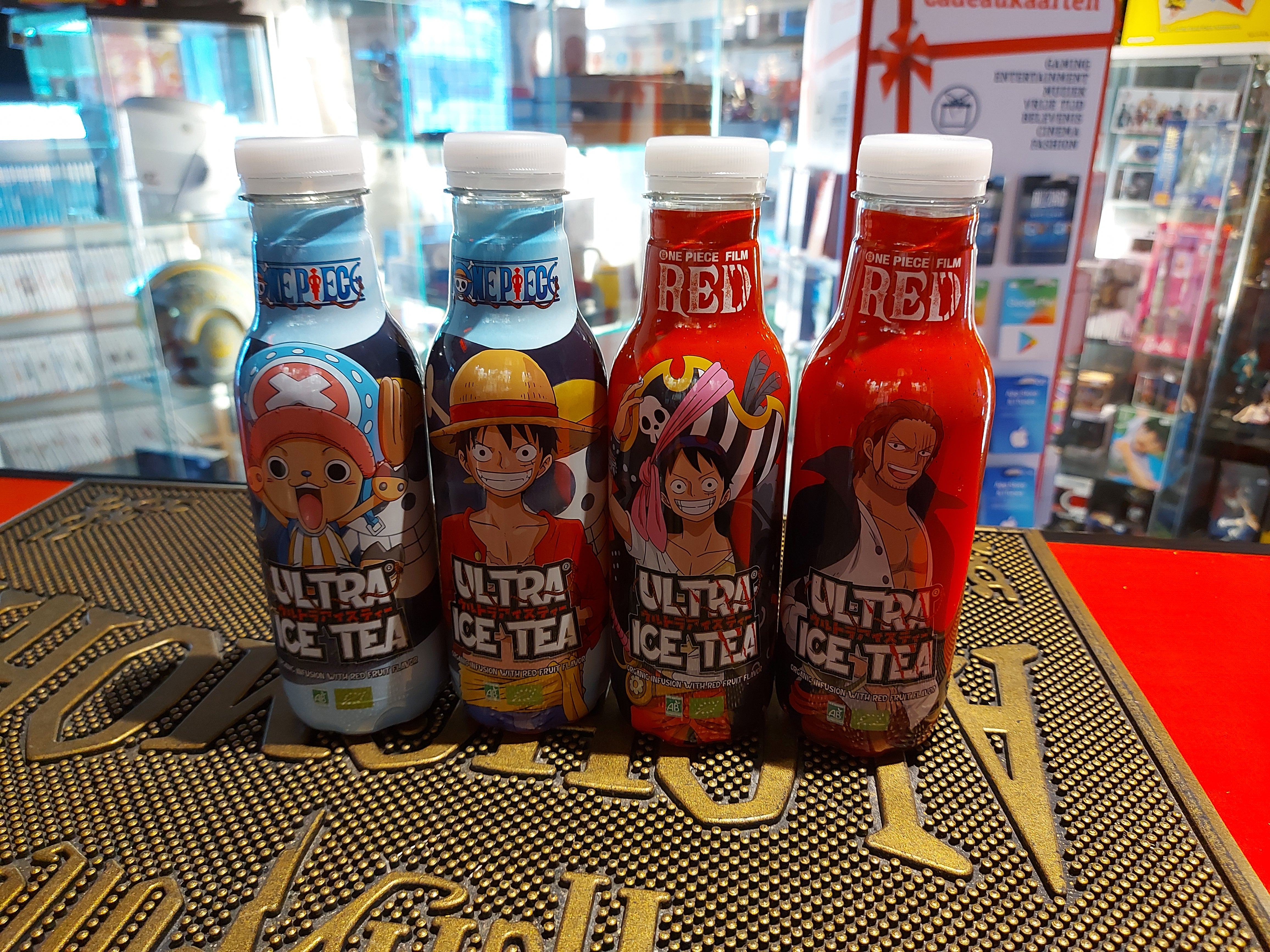 ONE PIECE RED - Ultra Ice Tea - Assortiment - Bottle 50 Cl