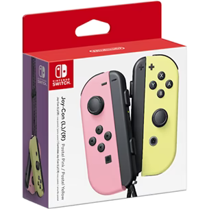 Joy Con Pair Pastel Pink/Pastel Yellow
