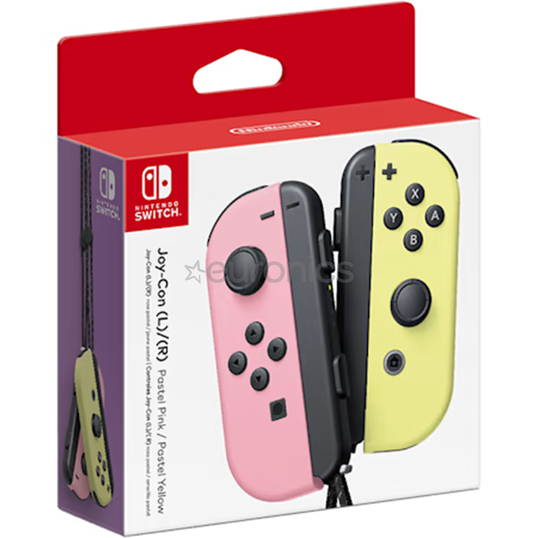 Nintendo Switch Joy-Con Pair Pastel Pink / Pastel Yellow