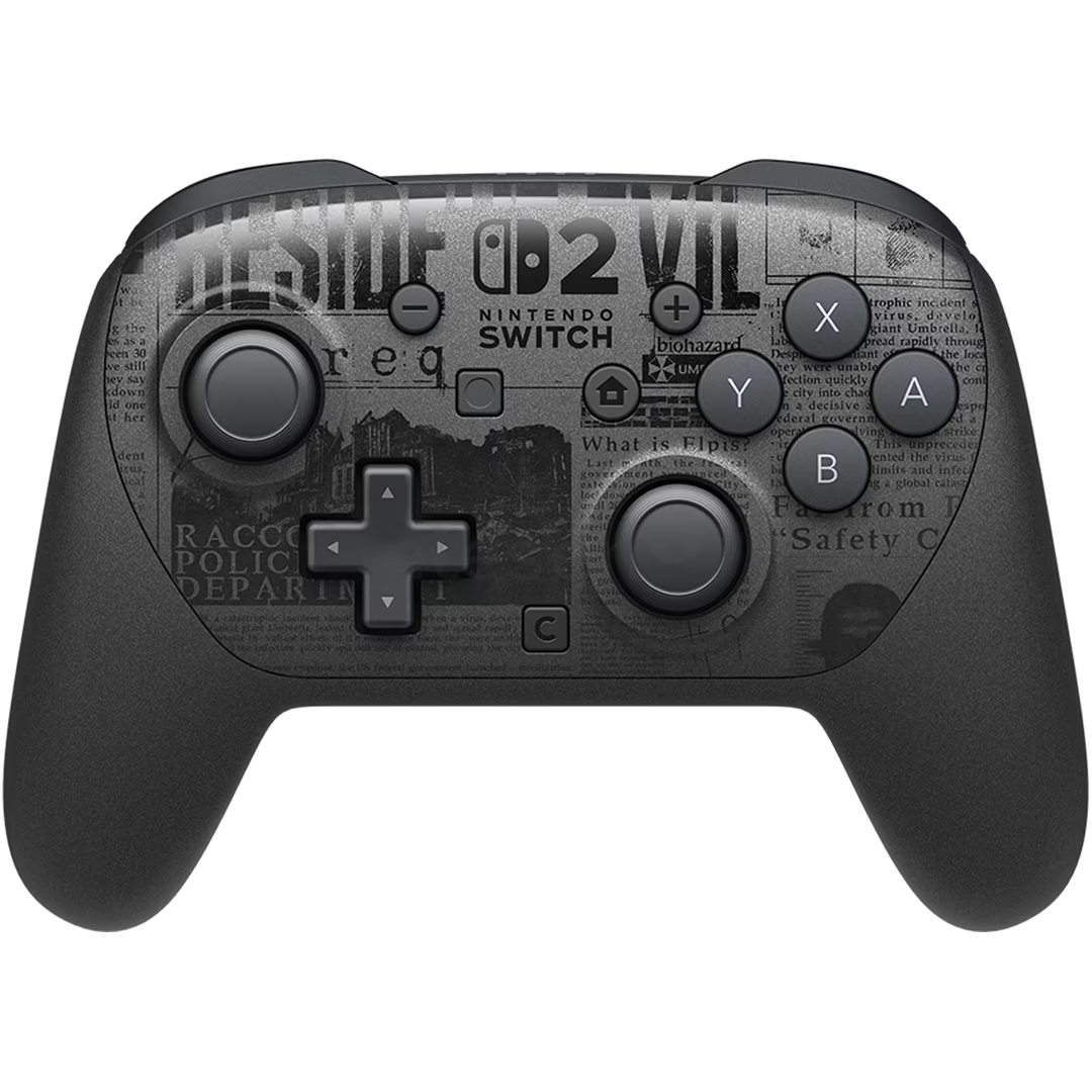 Nintendo Switch 2-Pro-controller Resident Evil Requiem Edition