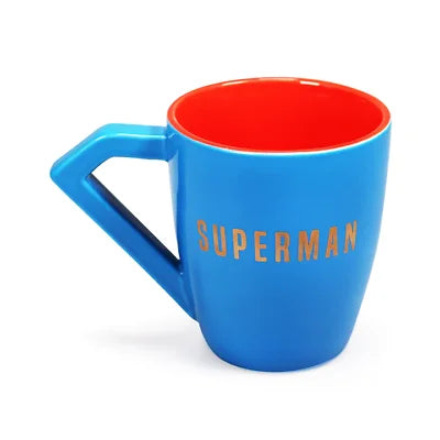 DC Comics - Superman Logo - 3D Mok - Rood en Blauw - 300ml