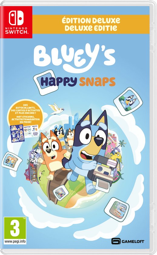 Bluey's Happy Snaps Day One Deluxe Edition - Nintendo Switch