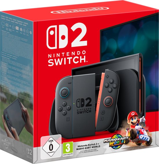 Nintendo Switch 2 Console MARIO KART BUNDEL
