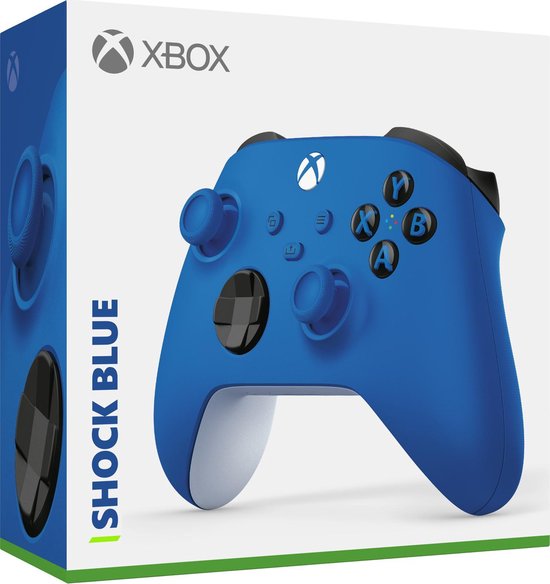 Xbox Wireless Controller Blue for Xbox Series X|S, Xbox One, Windows 10 & Mobile