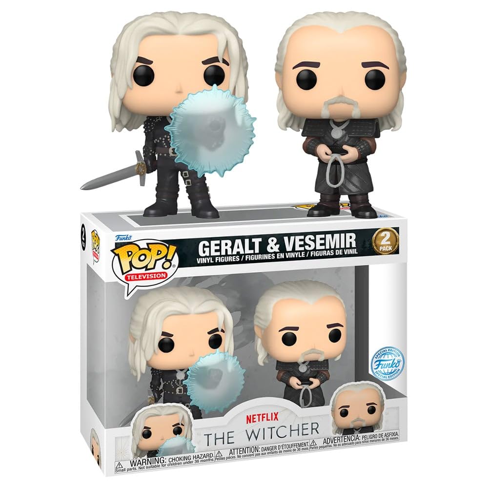 THE WITCHER - POP TELEVISION N° 2- GERALT & VESEMIR - SPECIAL EDITION