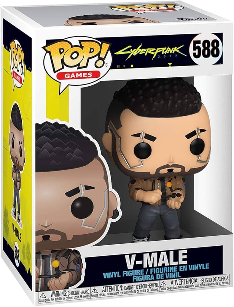 CYBERPUNK - POP GAMES N° 588 - V-MALE