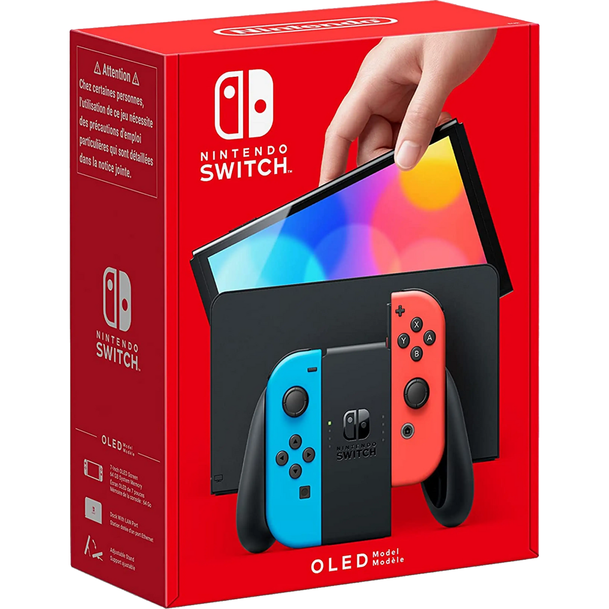 Nintendo Switch OLED-model - Red/Blue