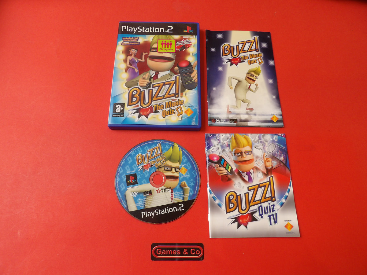 Playstation 2 Buzz! the music quiz