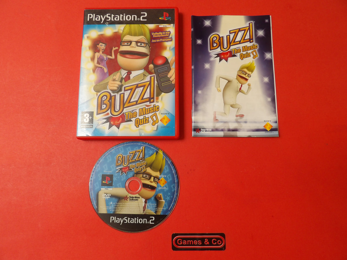Playstation 2 Buzz! The music quiz