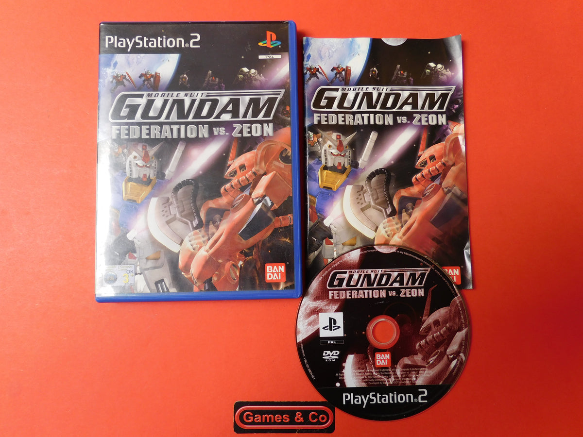 MOBILE SUIT GUNDAM: FEDERATION VS ZEON - PS2