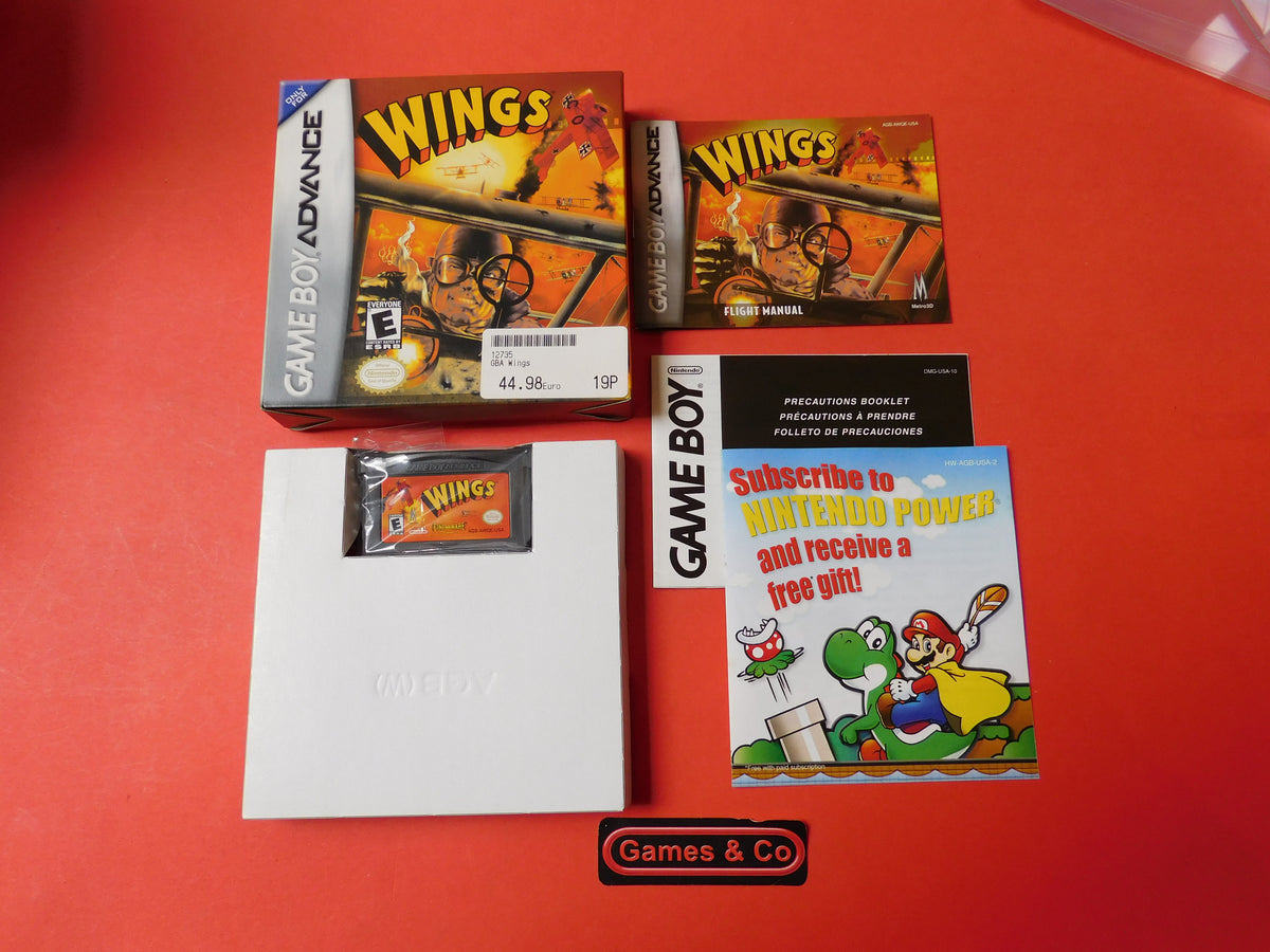 WINGS - GAME BOY ADVANCE