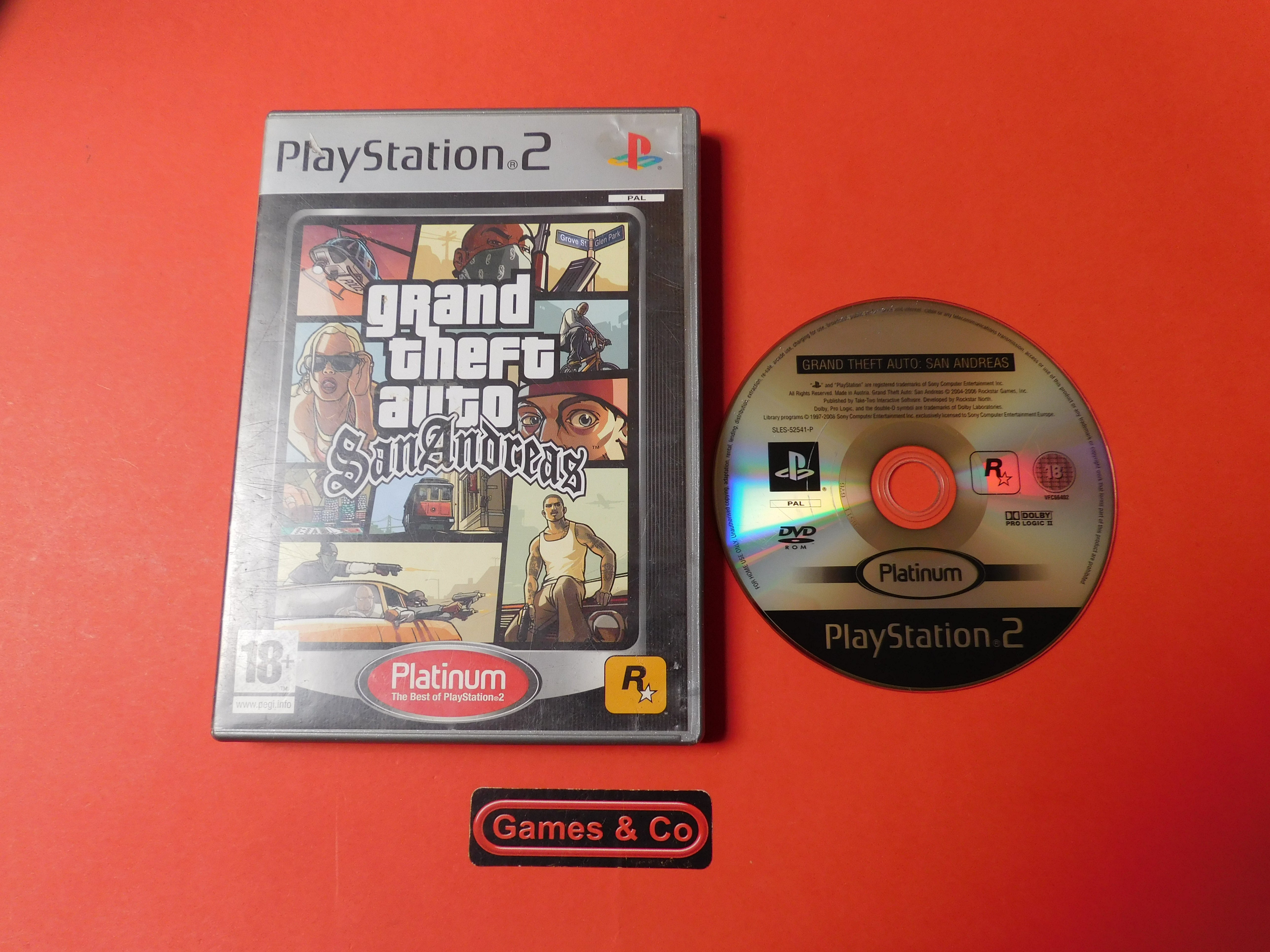 GRAND THEFT AUTO: SAN ANDREAS - PS 2