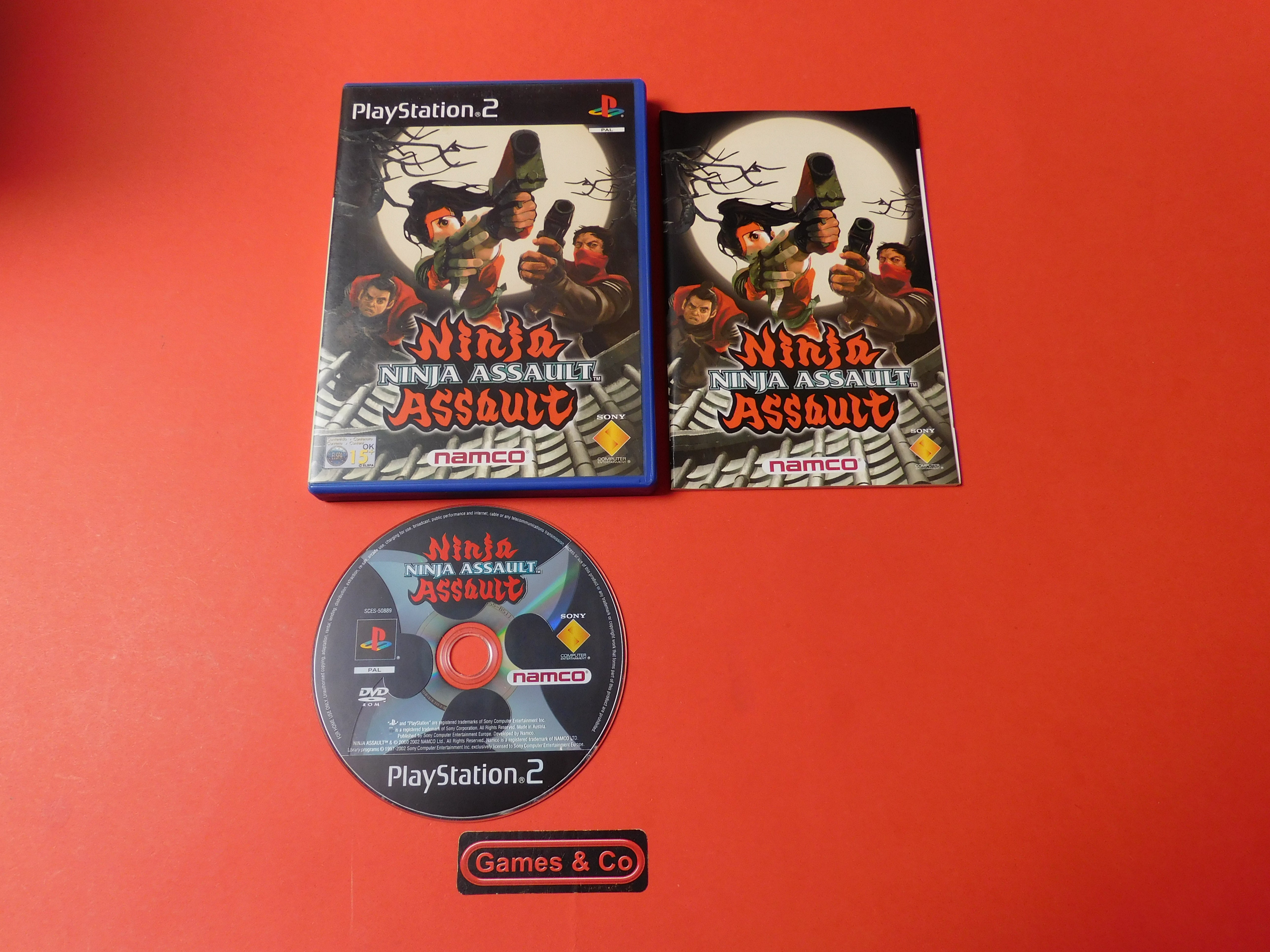 NINJA ASSAULT - PS 2 - PS 2