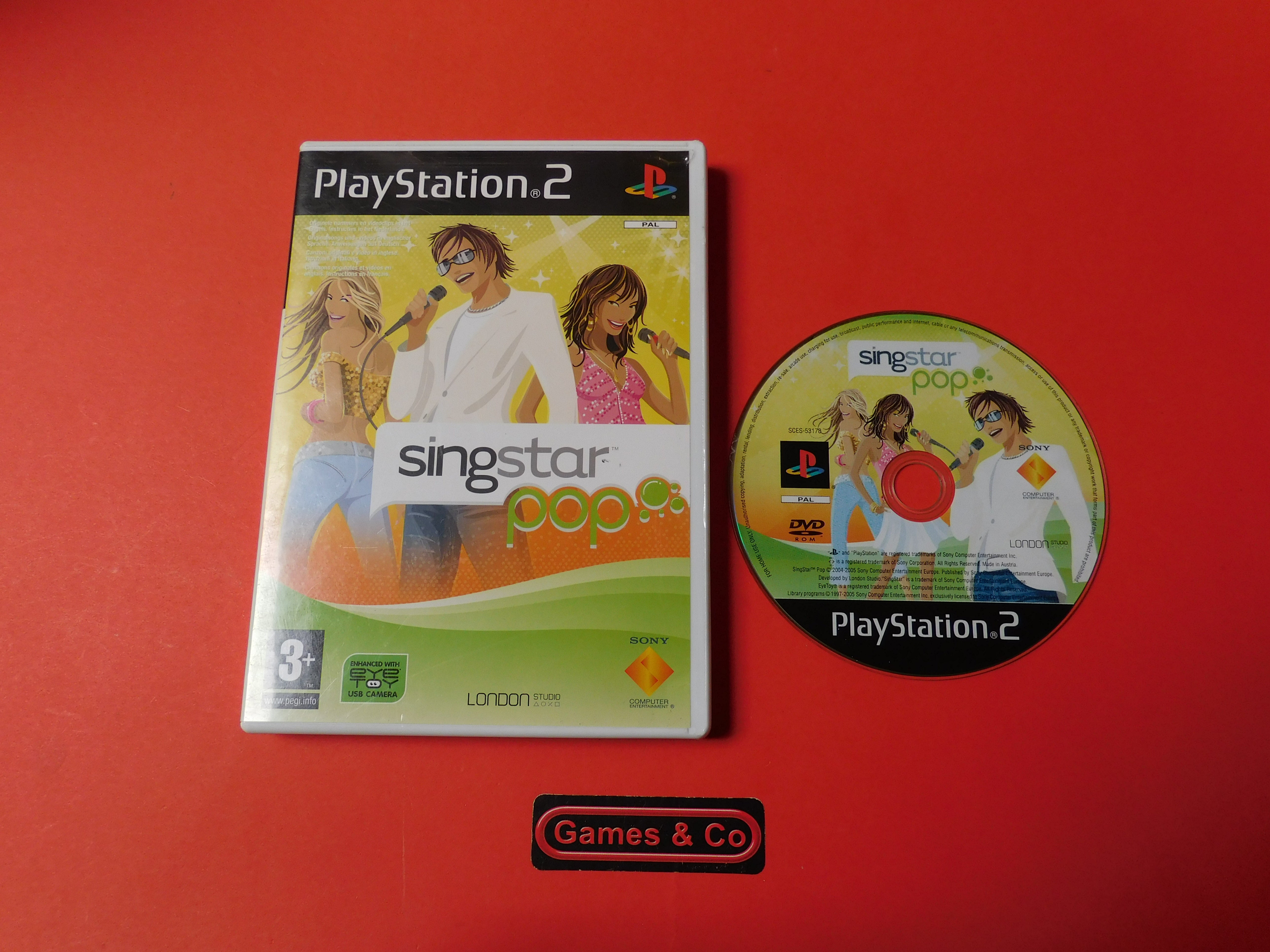SINGSTAR POP - PS 2