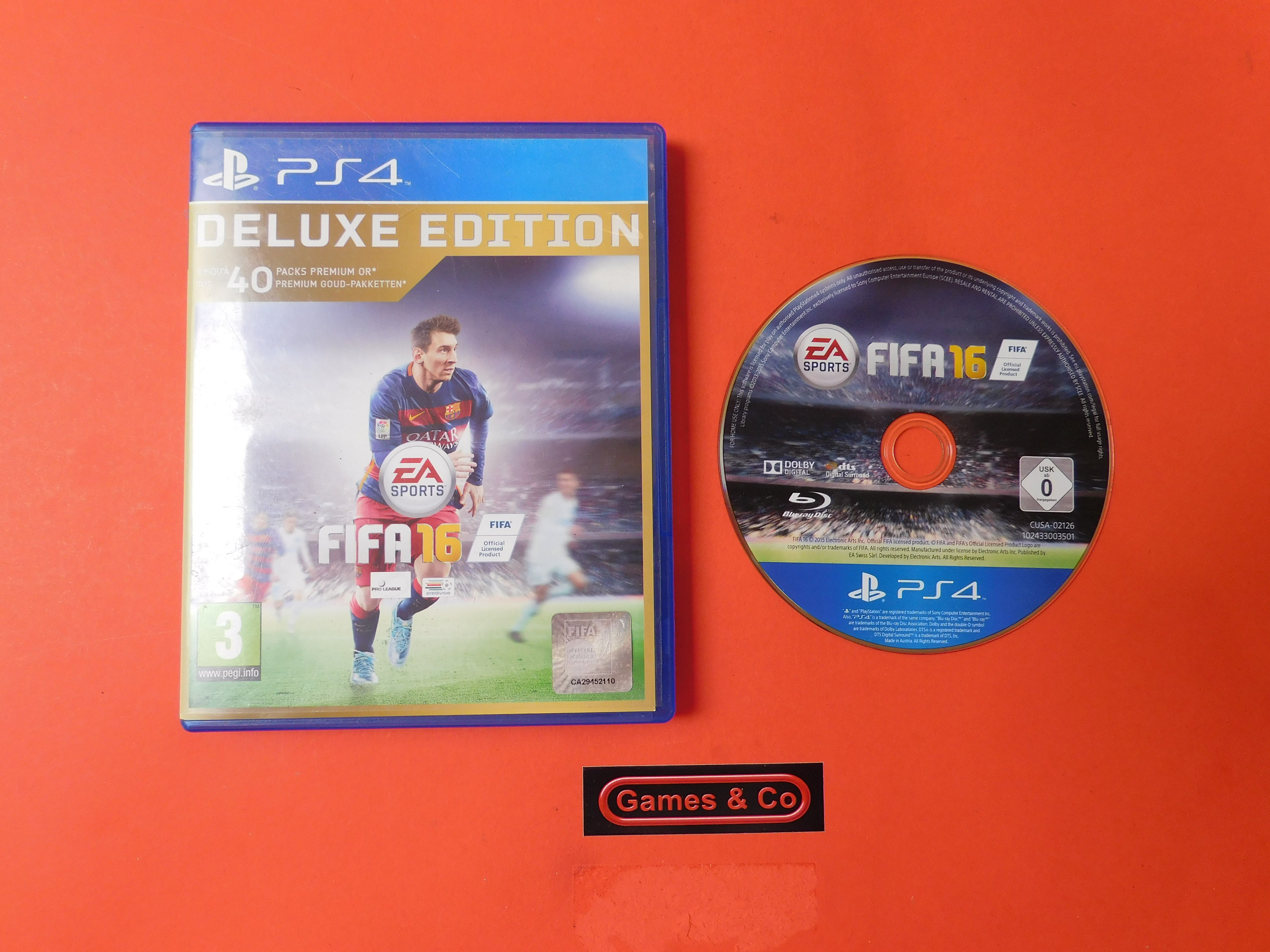 FIFA 16 DELUXE EDITION - PS4