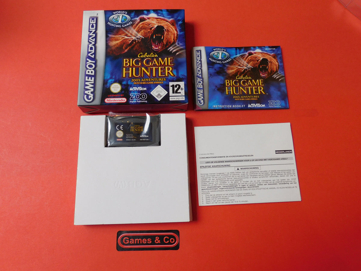 CABELA'S BIG GAME HUNTER - GAME BOY ADVANCE