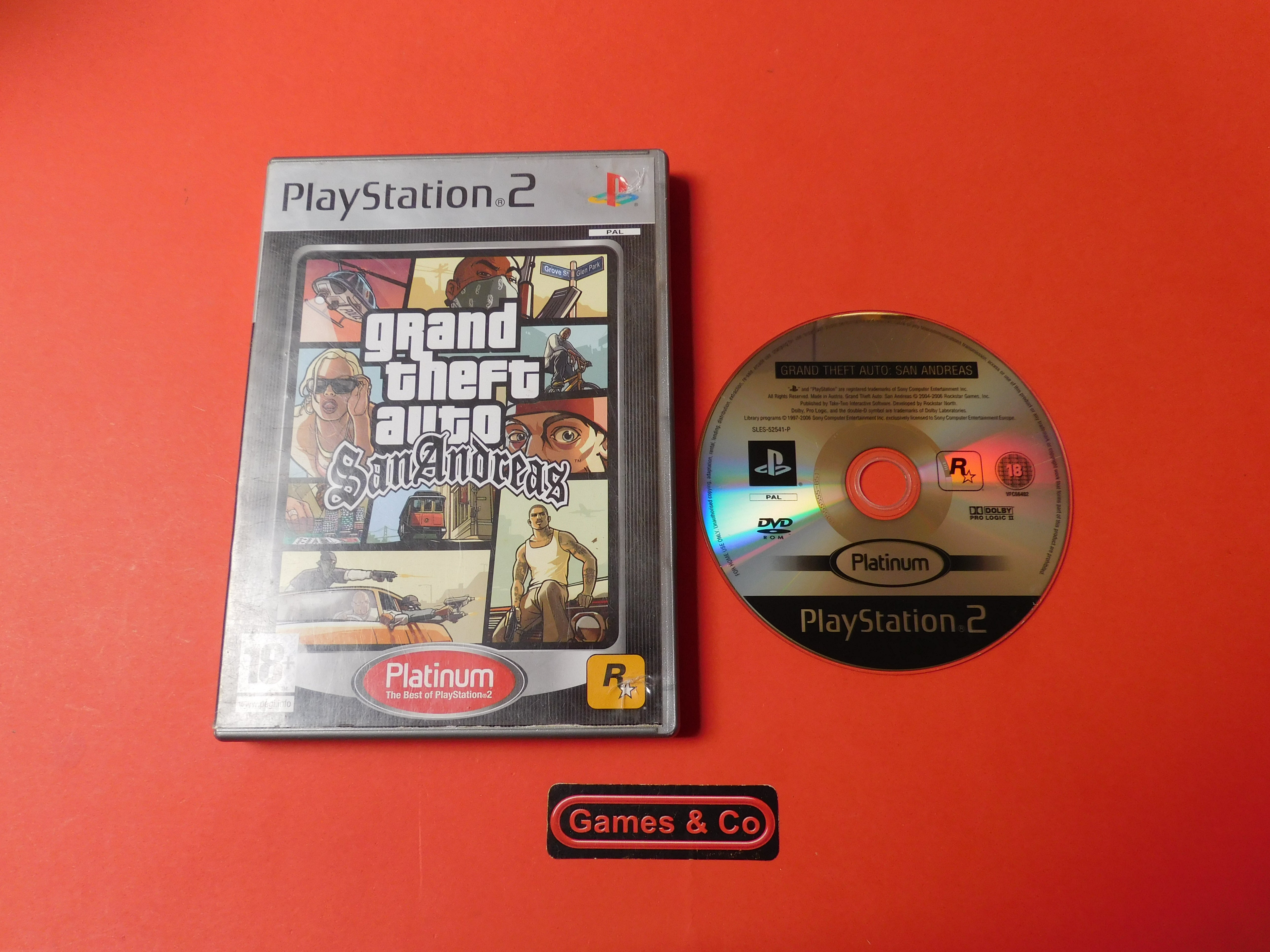 GRAND THEFT AUTO: SAN ANDREAS - PS 2