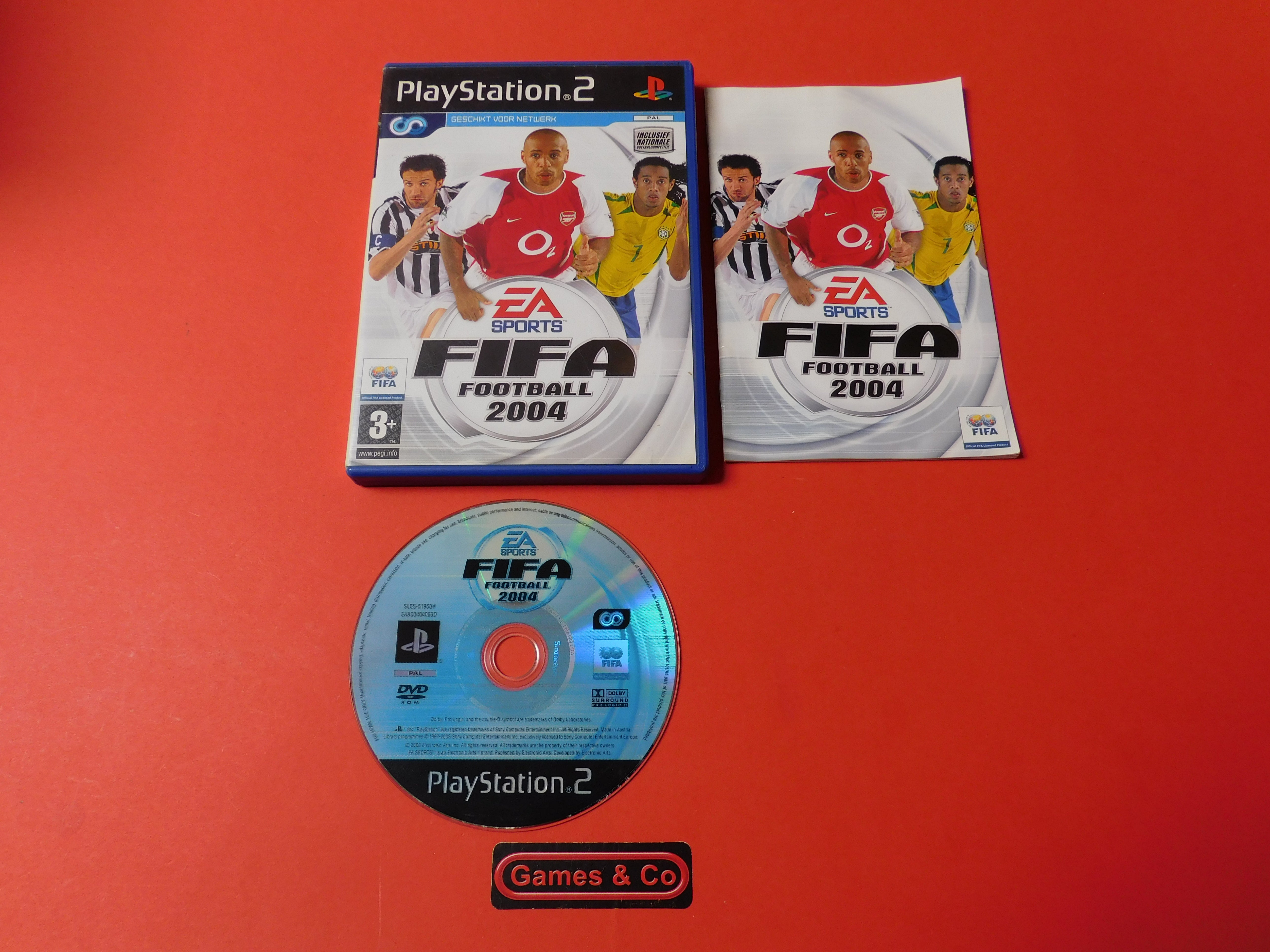 FIFA FOOTBALL 2004 - PS 2