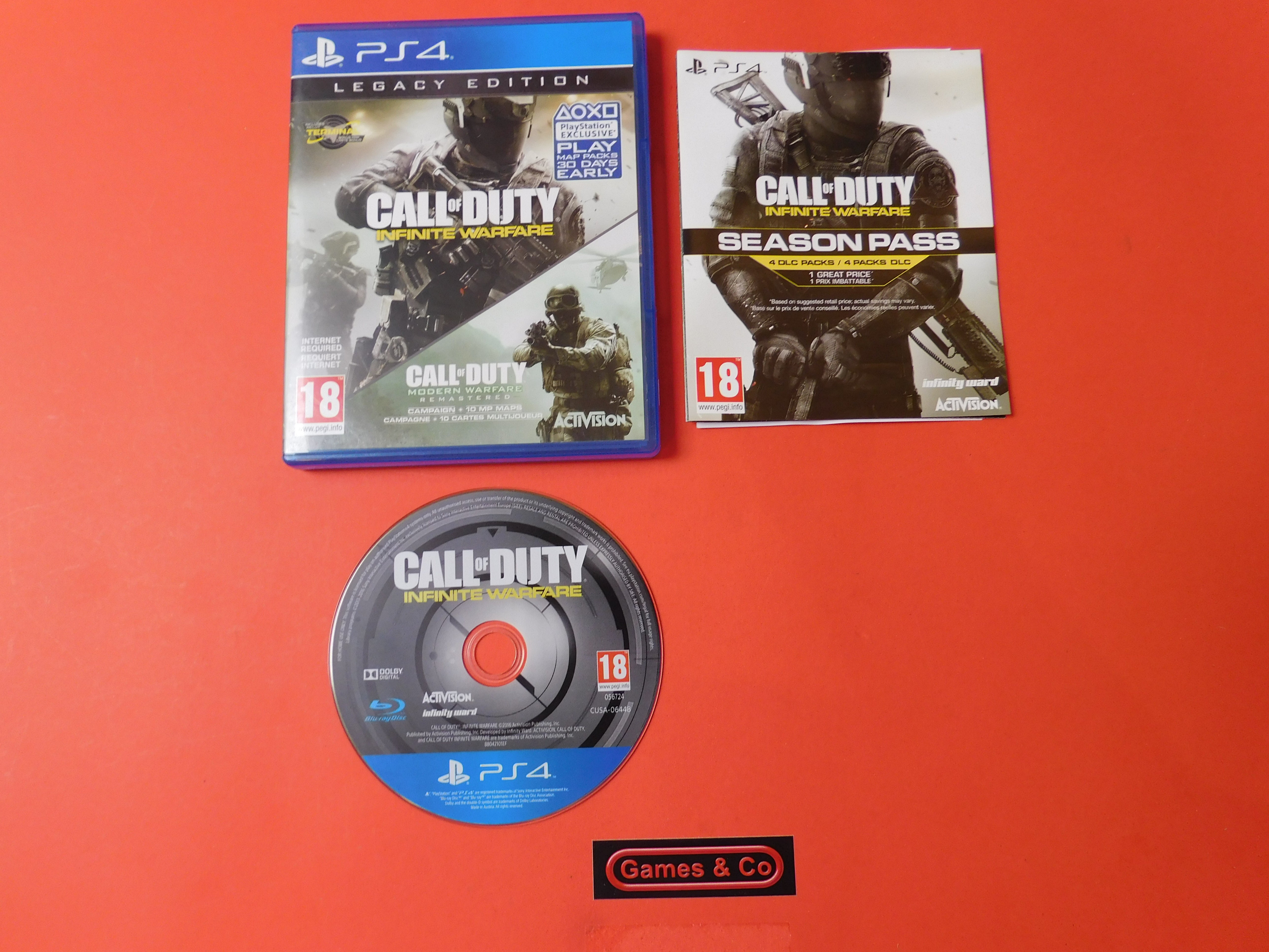 CALL OF DUTY INFINITE WARFARE LEGACY EDITION - PS4