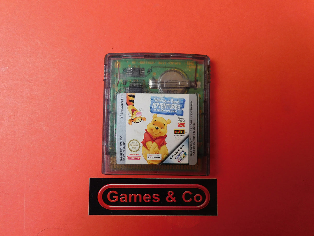 WINNIE THE POOH ADVENTURES IN THE 100 ACRE WOOD - NINTENDO GAMEBOY