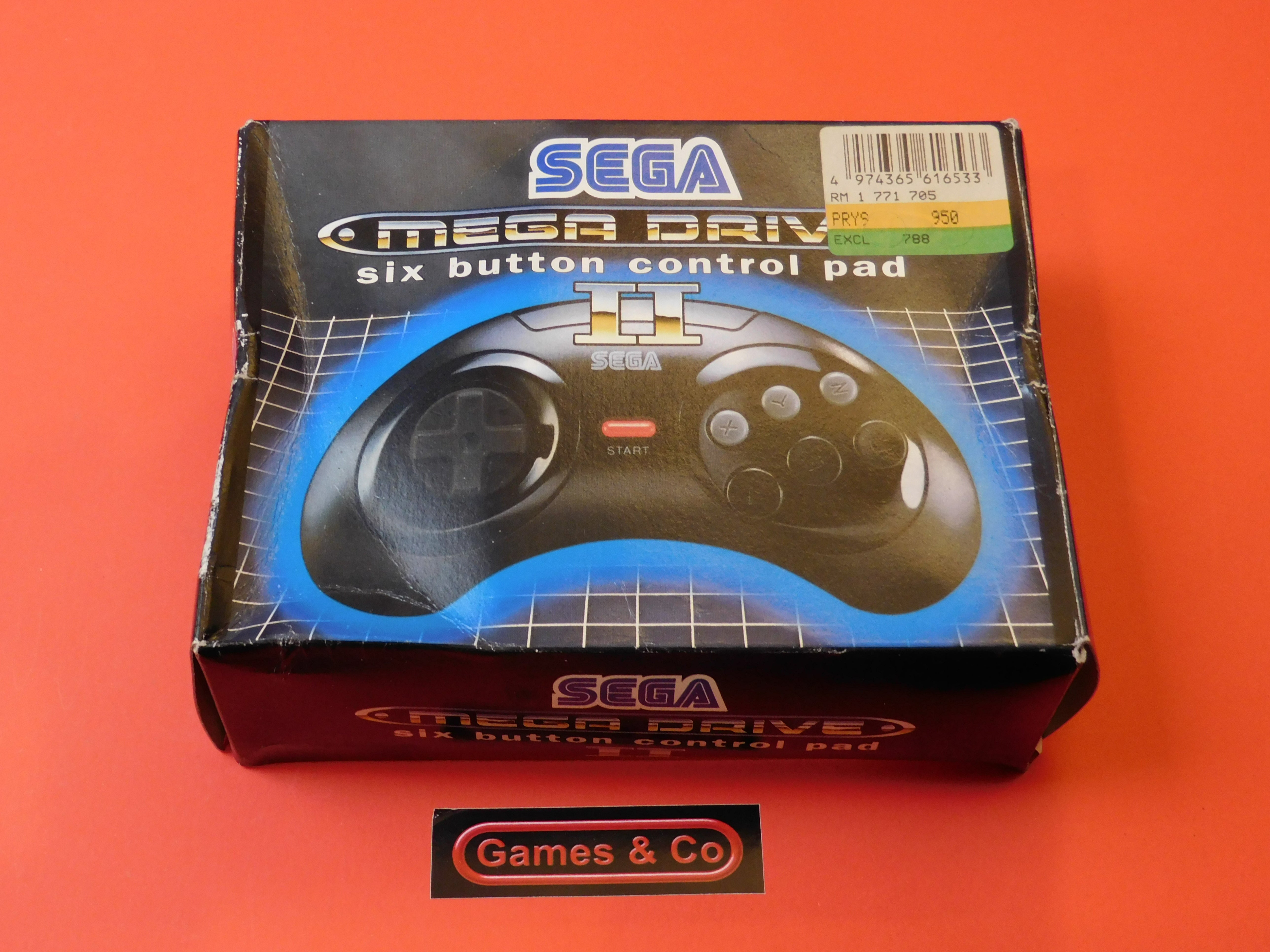SEGA MEGA DRIVE II - SIX BUTTON CONTROL PAD