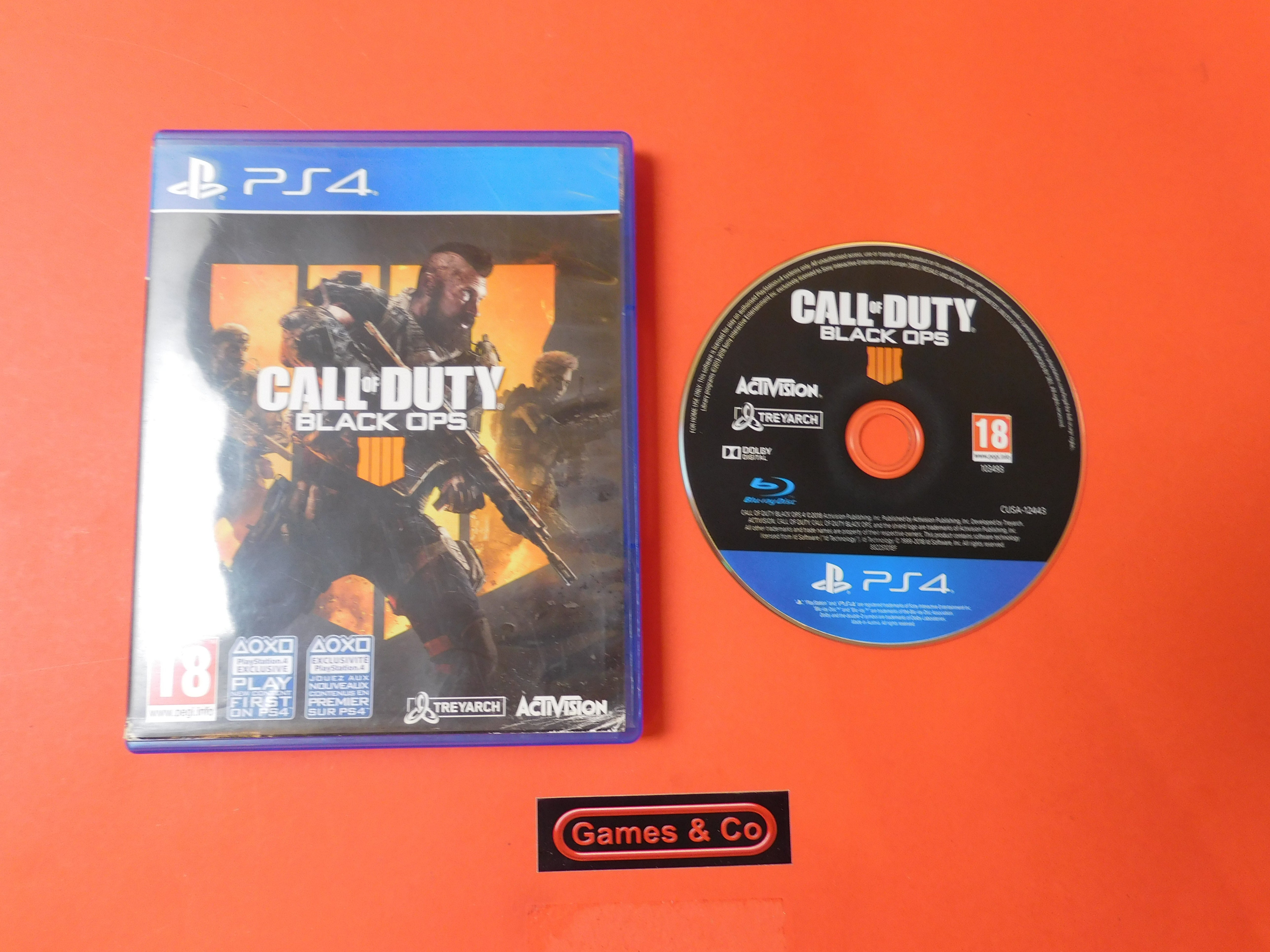 CALL OF DUTY BLACK OPS - PS4
