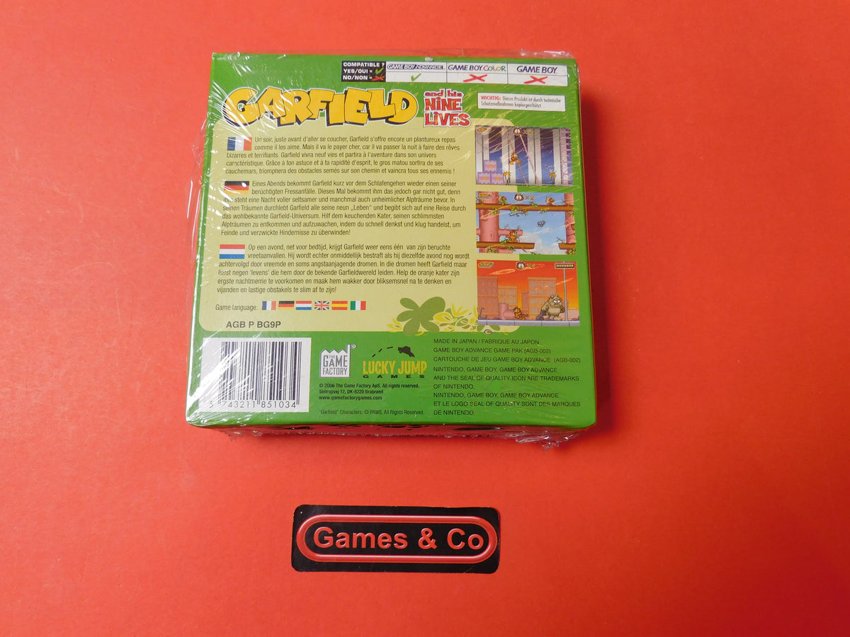 GARFIELD - GAME BOY ADVANCE