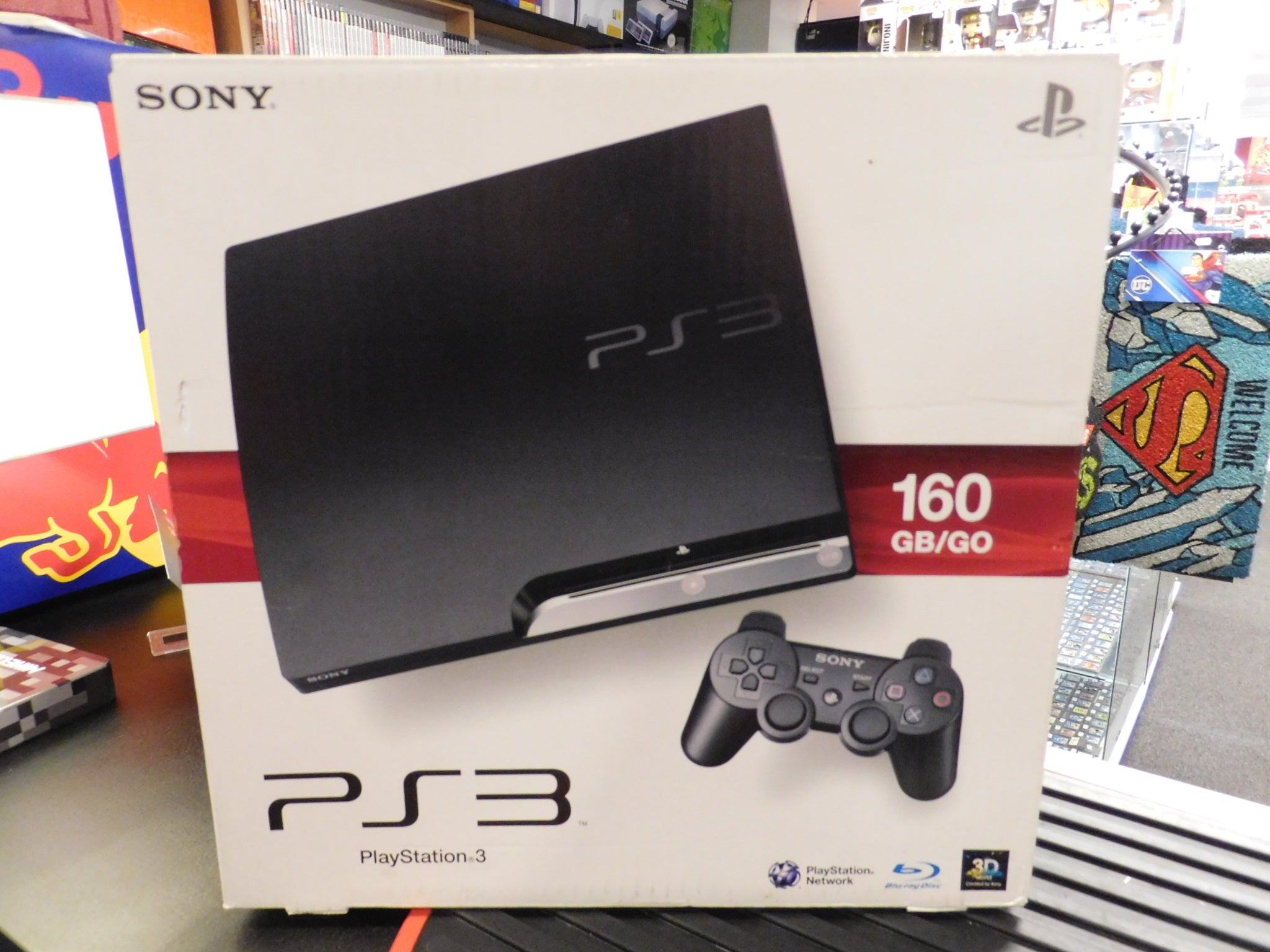 PS3 SLIM CONSOLE 160 GB