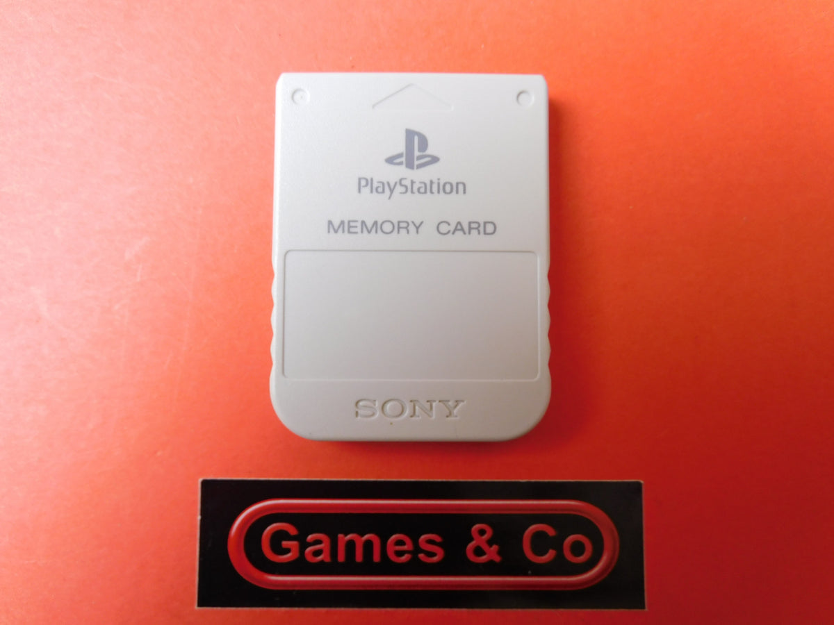 PLAYSTATION 1 MEMORY CARD - PS1