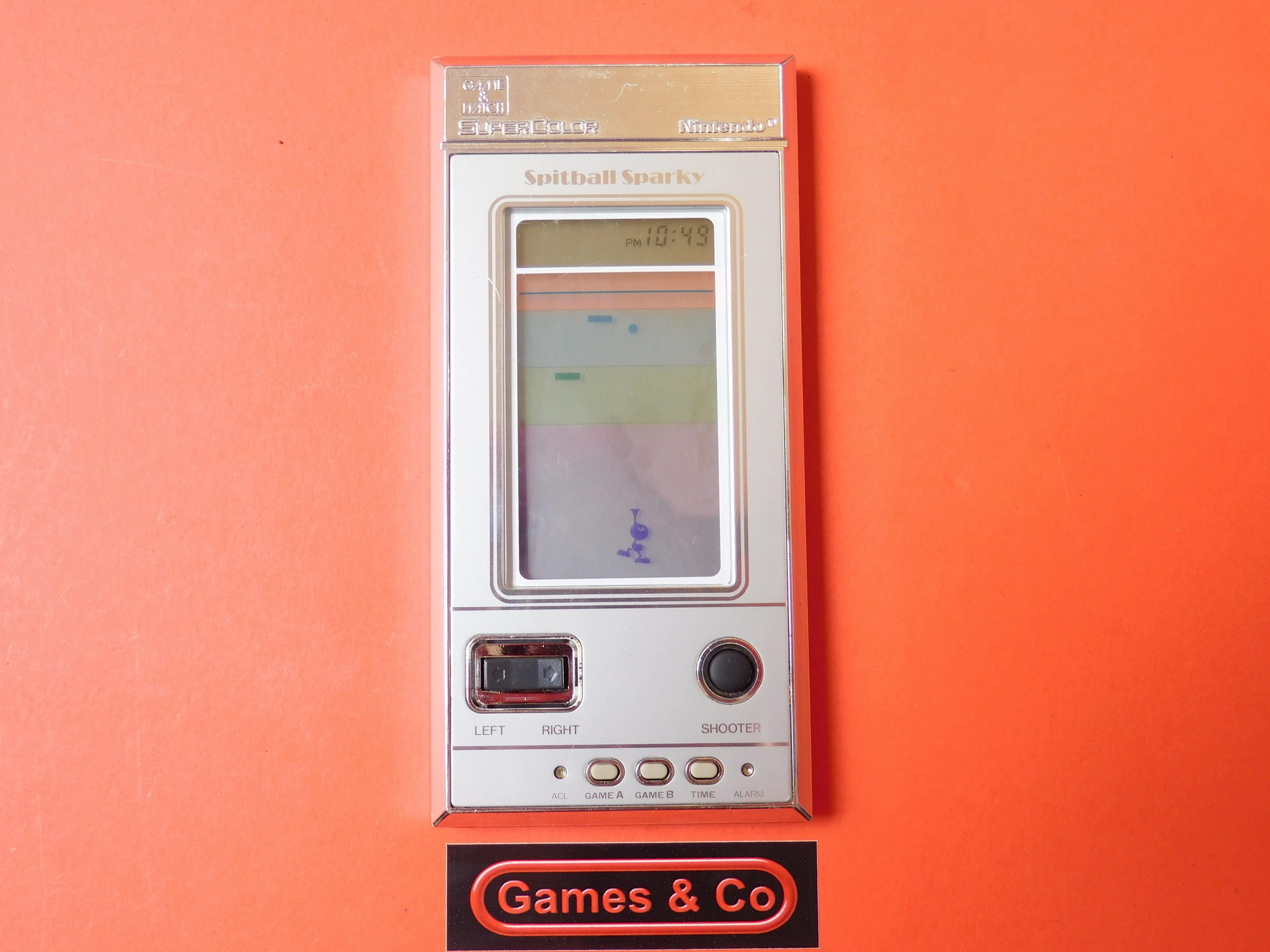 GAME & WATCH  SPITBALL SPARKY