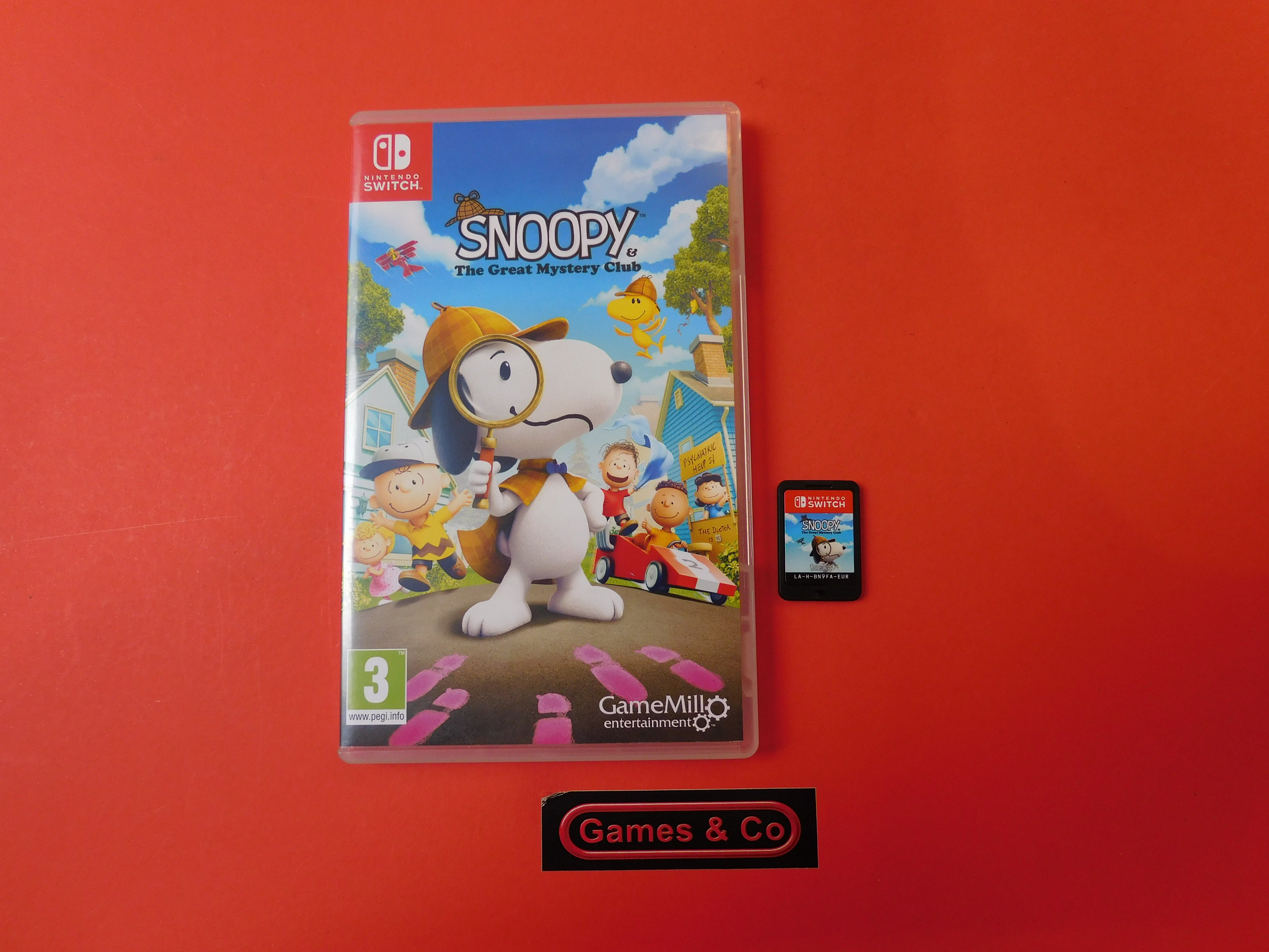 SNOOPY & THE GREAT MYSTERY CLUB