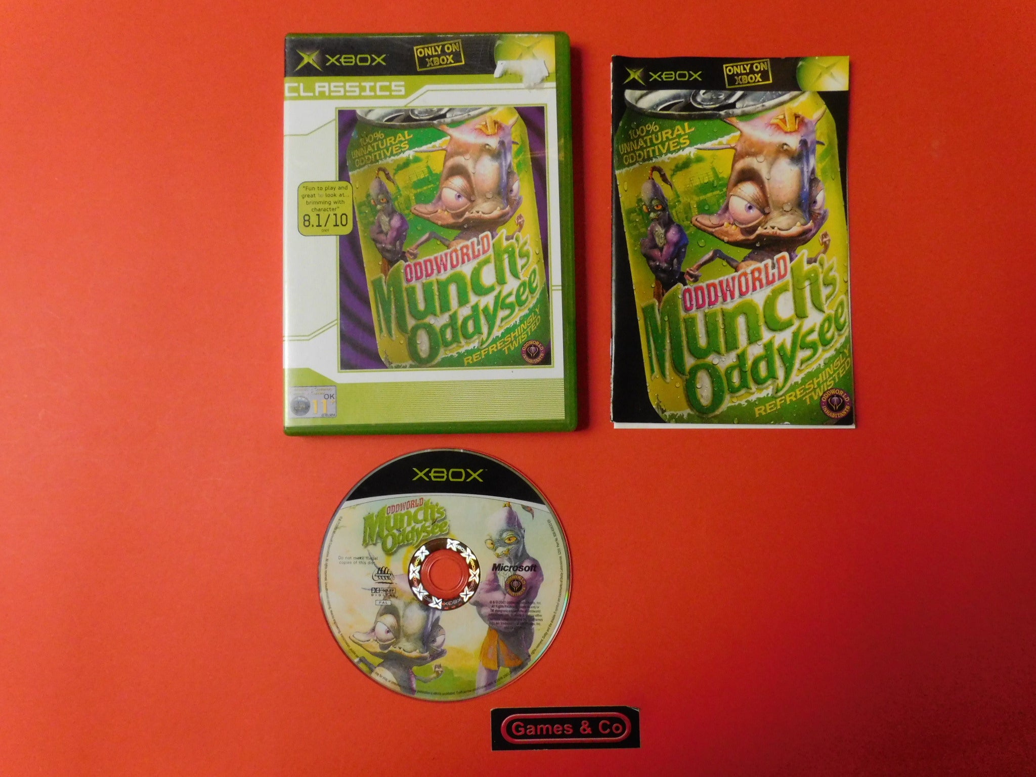 ODDWORLD MUNCH'S ODDYSEE