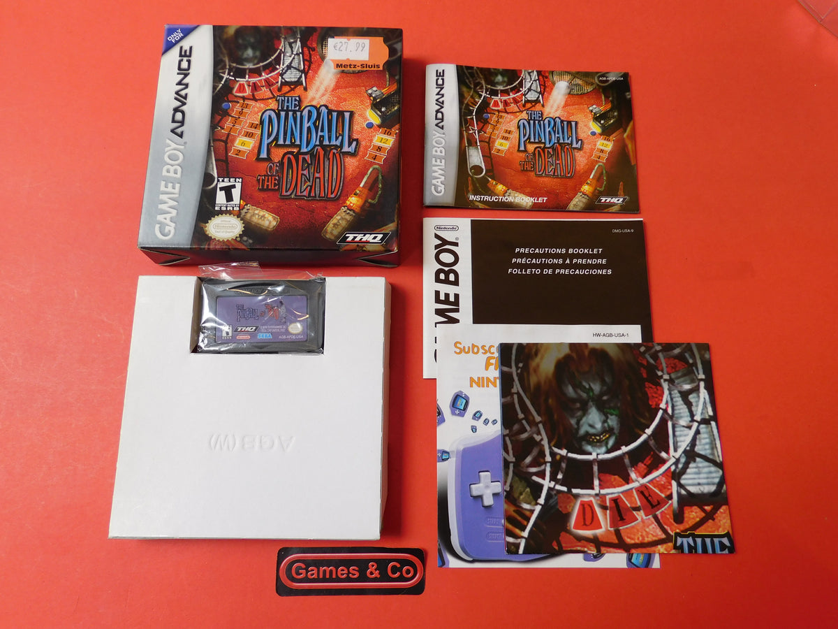 THE PINBALL OF THE DEAD - GAME BOY ADVANCE
