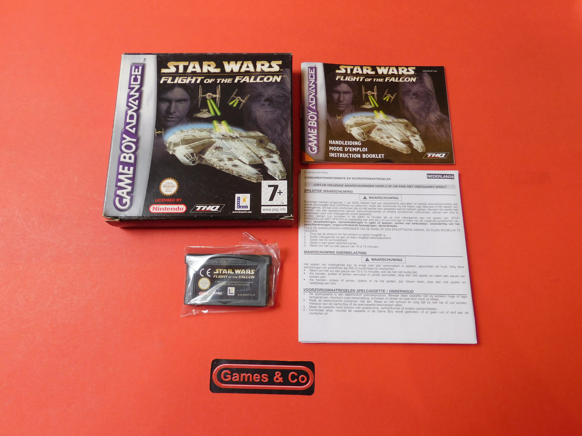 STAR WARS FLIGHT OF THE FALCON - GAME BOY ADVANCE