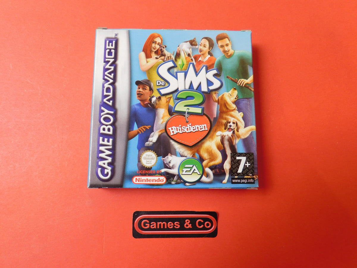 DE SIMS 2 HUISDIEREN - GAME BOY ADVANCE