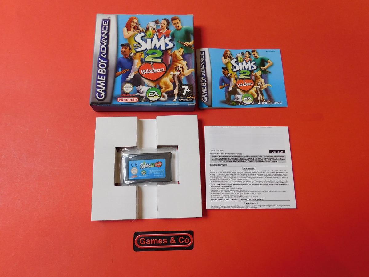 DE SIMS 2 HUISDIEREN - GAME BOY ADVANCE