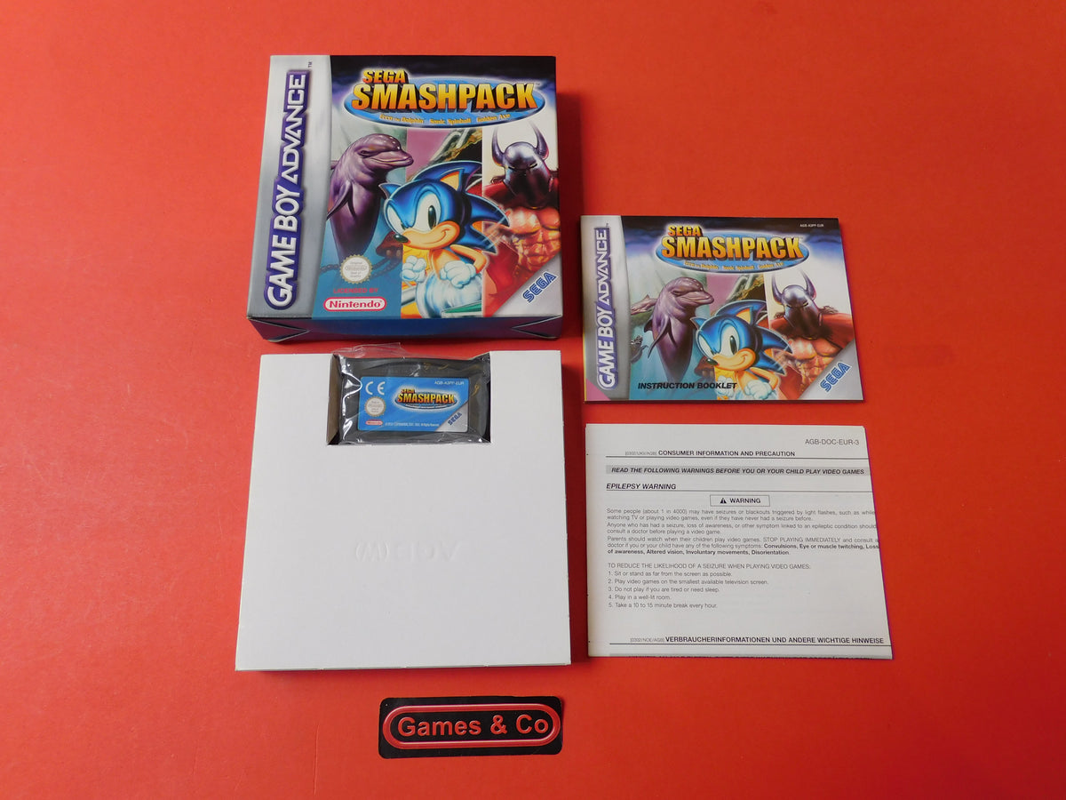 SEGA SMASHPACK - GAME BOY ADVANCE