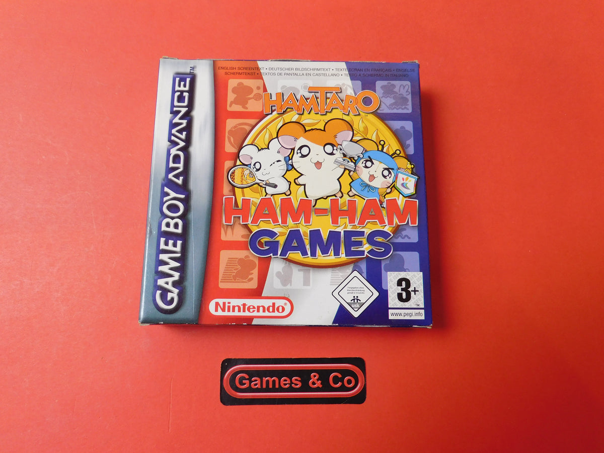 HAMTARO HAM-HAM GAMES - GAME BOY ADVANCE